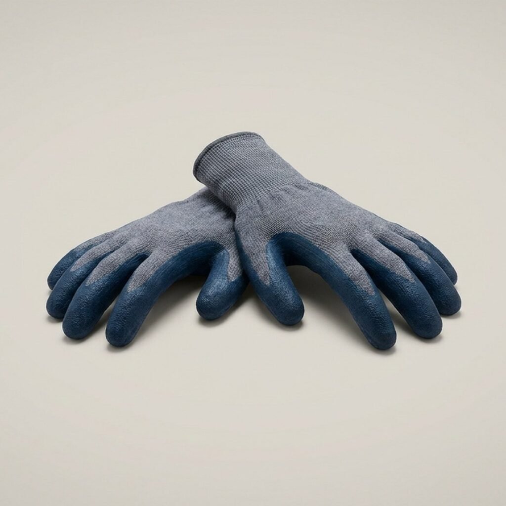 Nitrile-Coated Work Gloves, 24-Pair