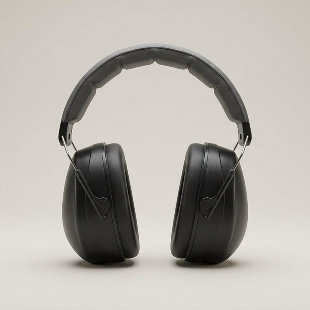 Ear Muffs, 25 dB NRR, 10-Pack
