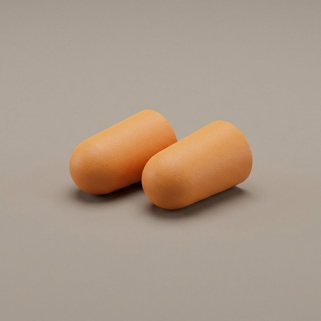 Disposable Earplugs, 200-Pair Dispenser
