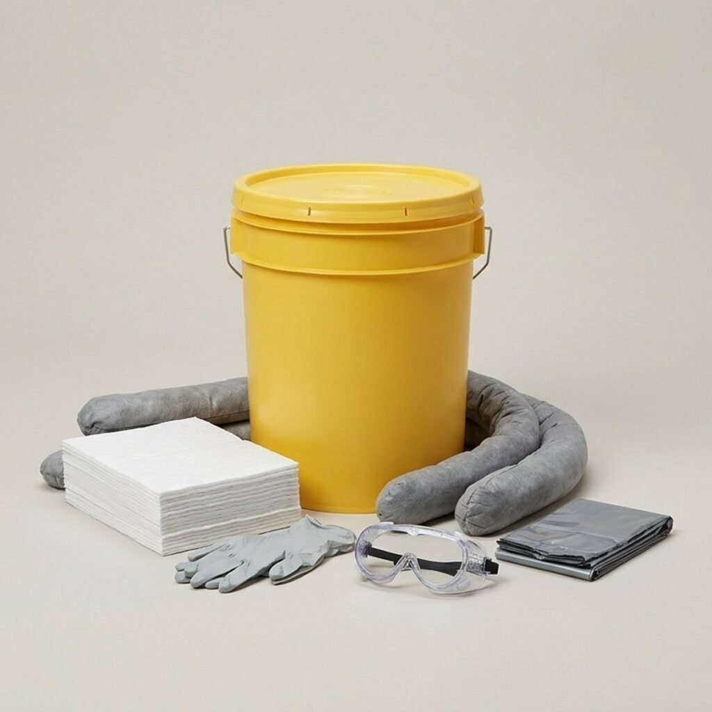 Oil-Only Spill Kit, 30 Gallon