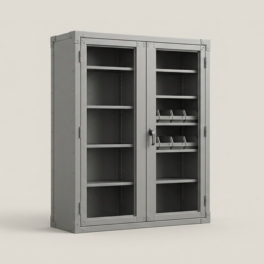 Steel Storage Cabinet, 36 x 24 x 72 in