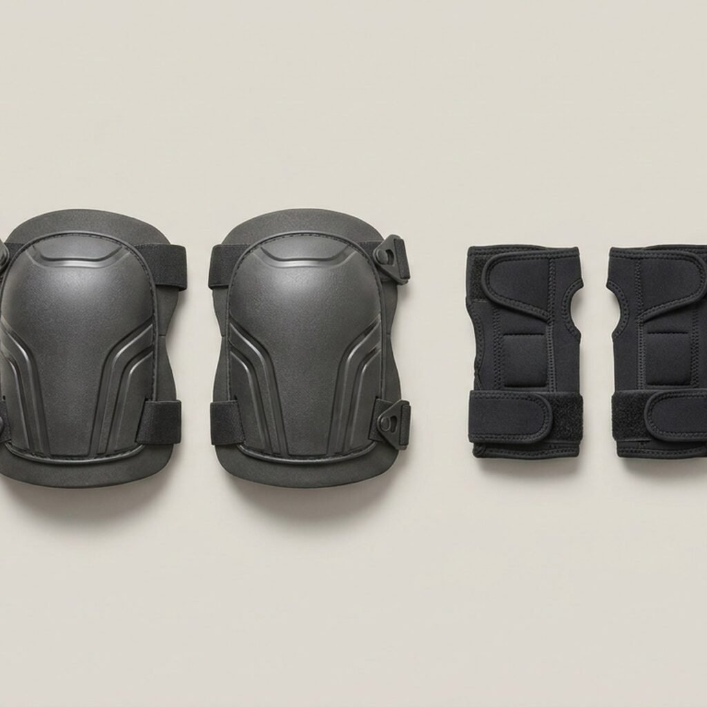 Knee Pad and Wrist Support Kit, 6-Set