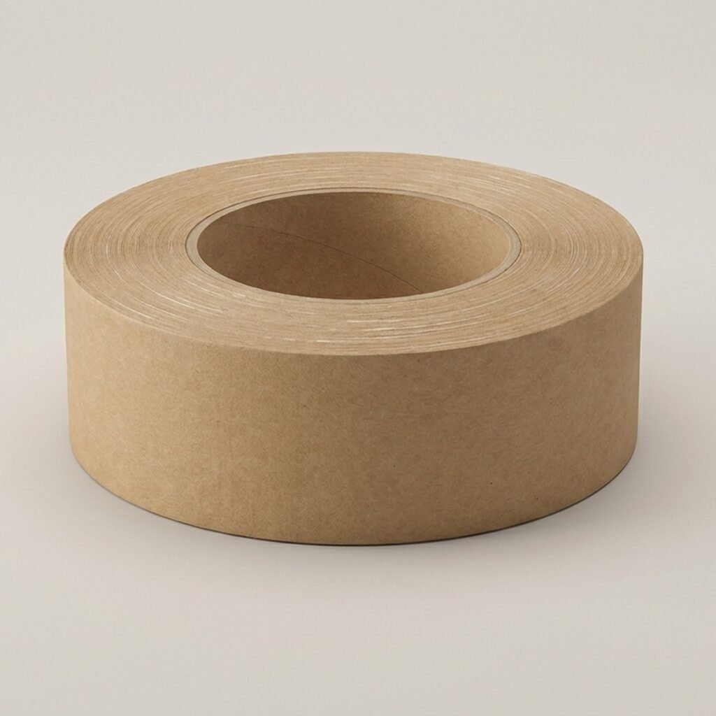 Water-Activated Reinforced Tape, 3 in x 375 ft