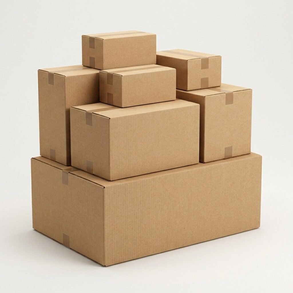 Shipping Cartons, 12 x 9 x 6 in, 25-Pack