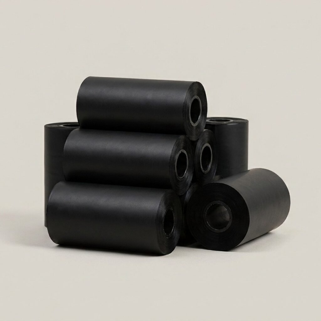Wax Ribbon Cartridges, 4.33 in x 1476 ft, 6-Pack