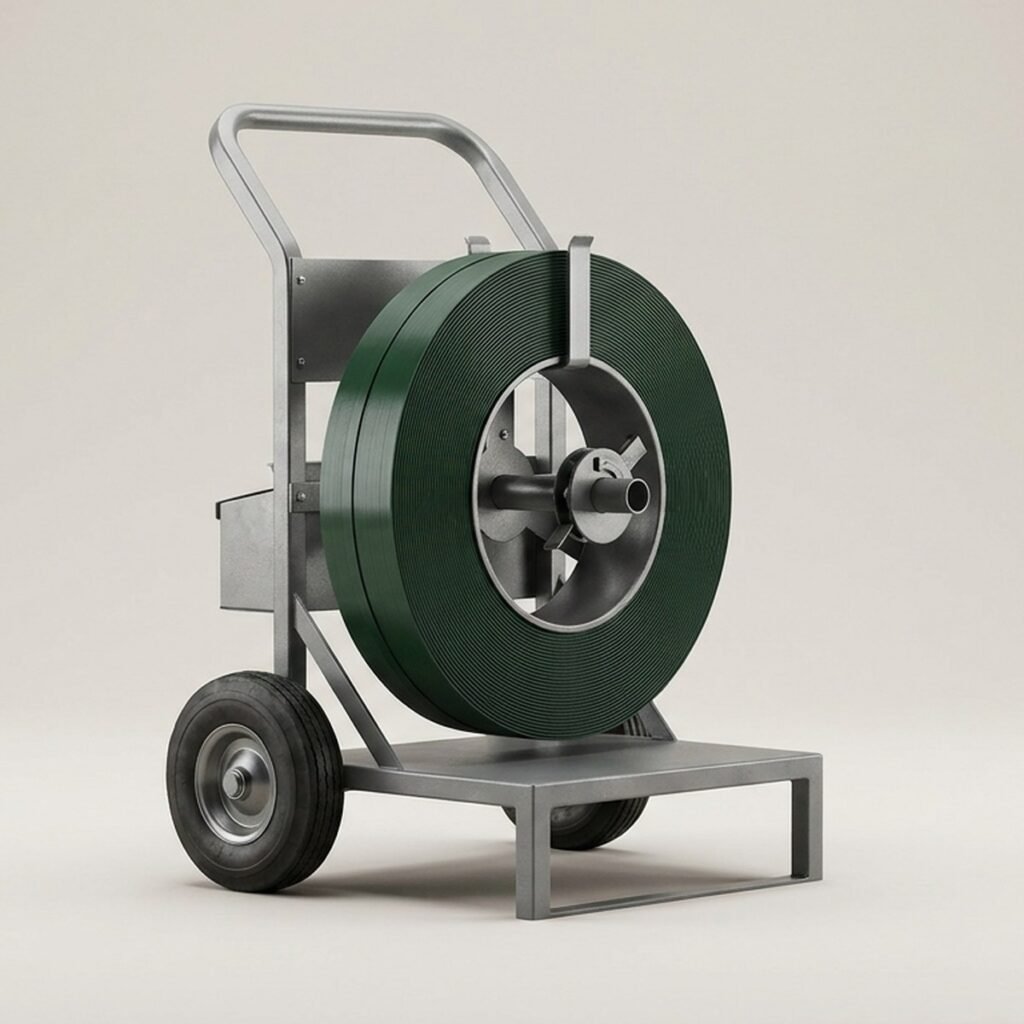 Strapping Cart with Dispenser