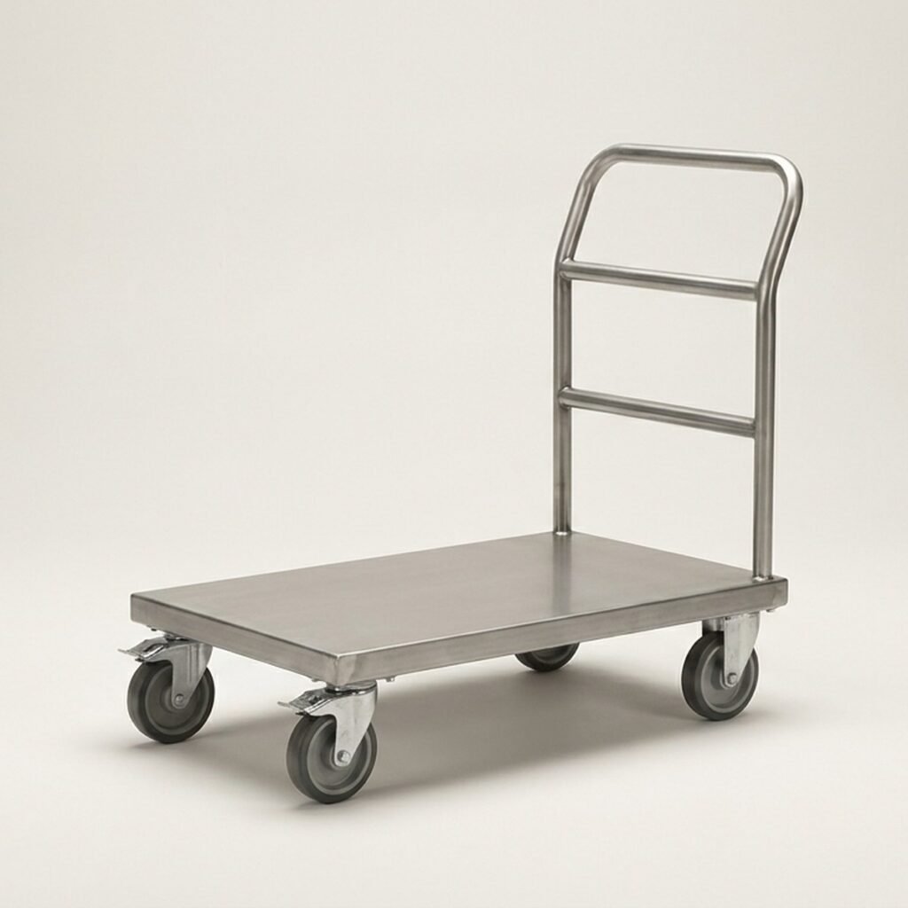 Steel Platform Cart, 30 x 60 in, 1200 lb
