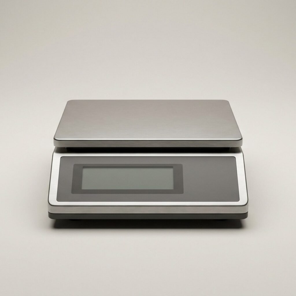 Digital Bench Scale, 150 lb, 12 x 12 in