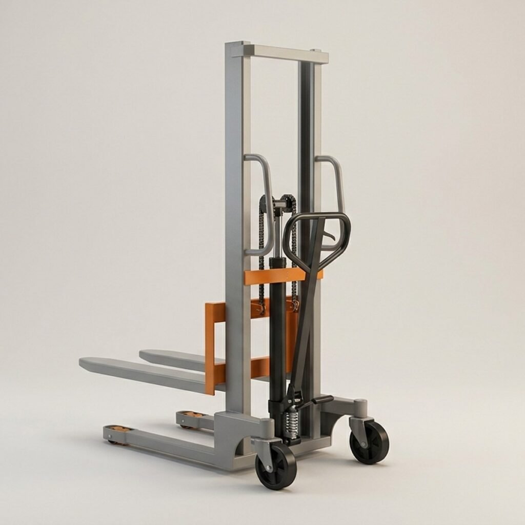 Manual Stacker, 2200 lb, 63 in Lift