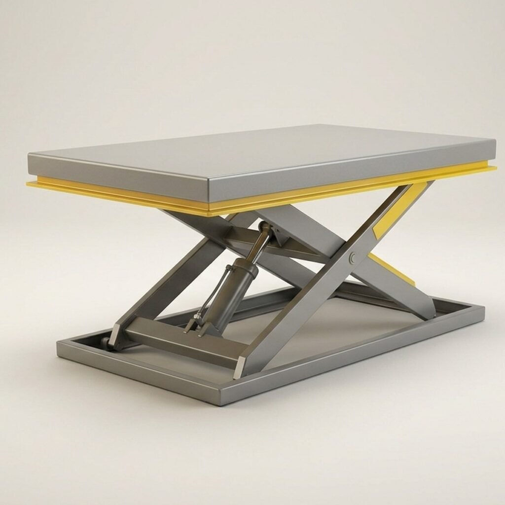 Hydraulic Lift Table, 1000 lb, 28 x 48 in