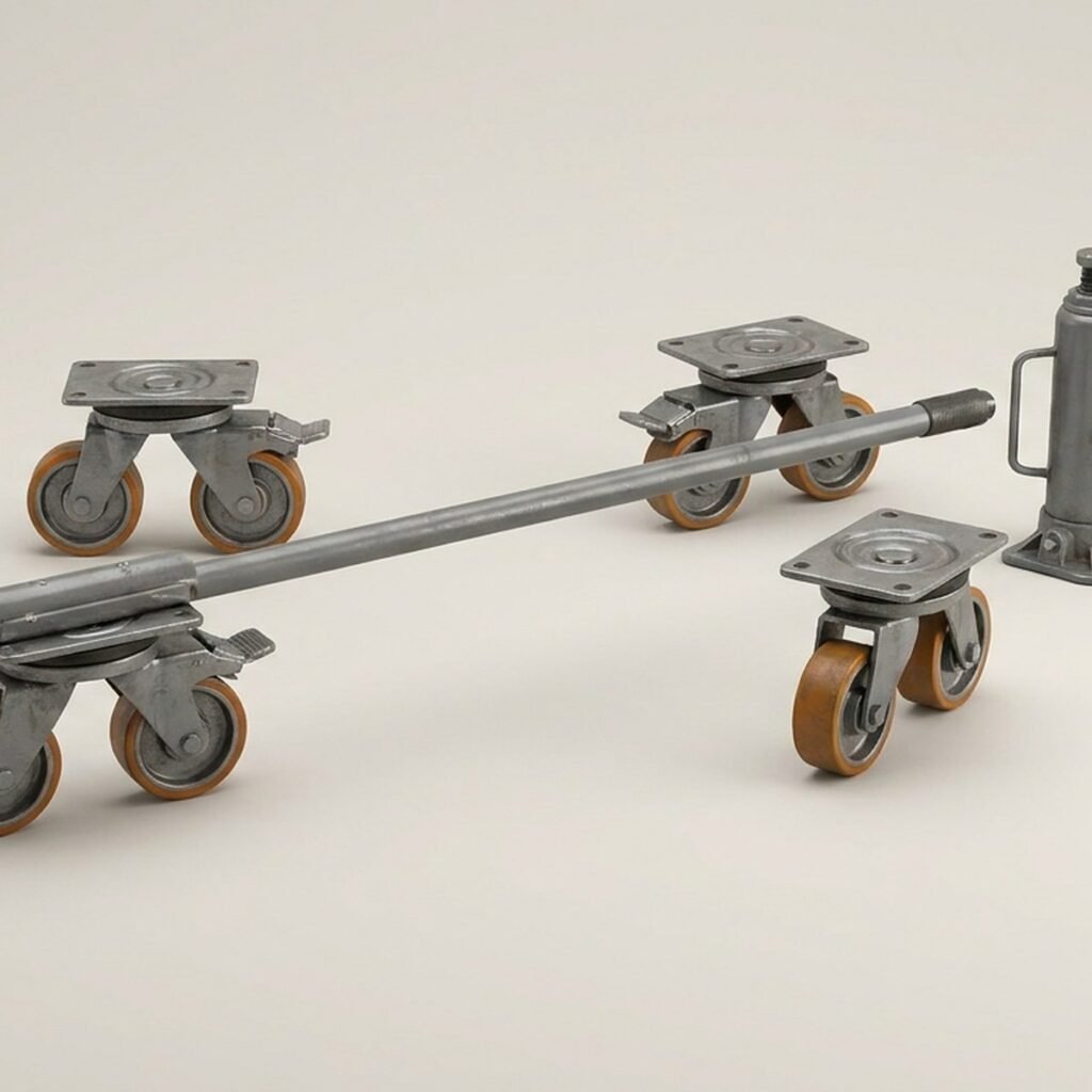 Machinery Mover Skate Set, 12000 lb