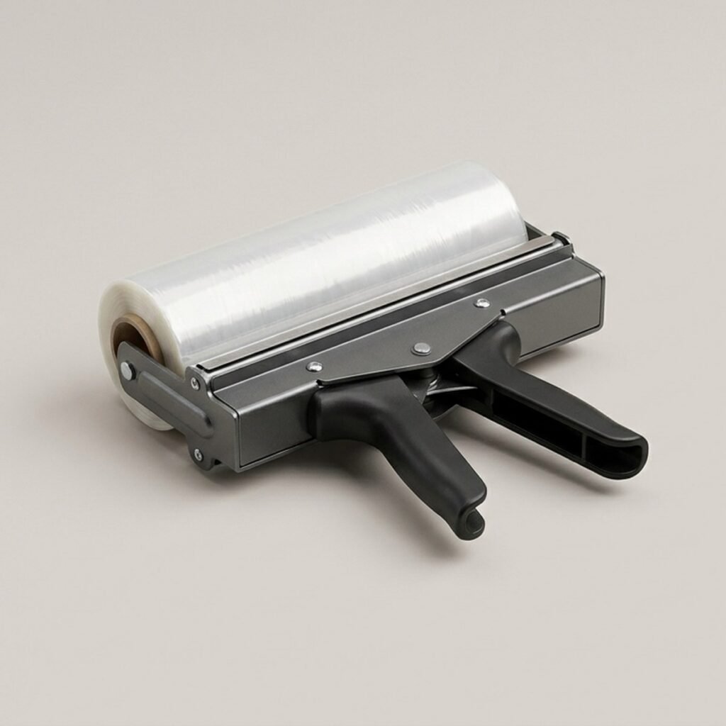 Shrink Wrap Handle Dispensers, Steel, Pair