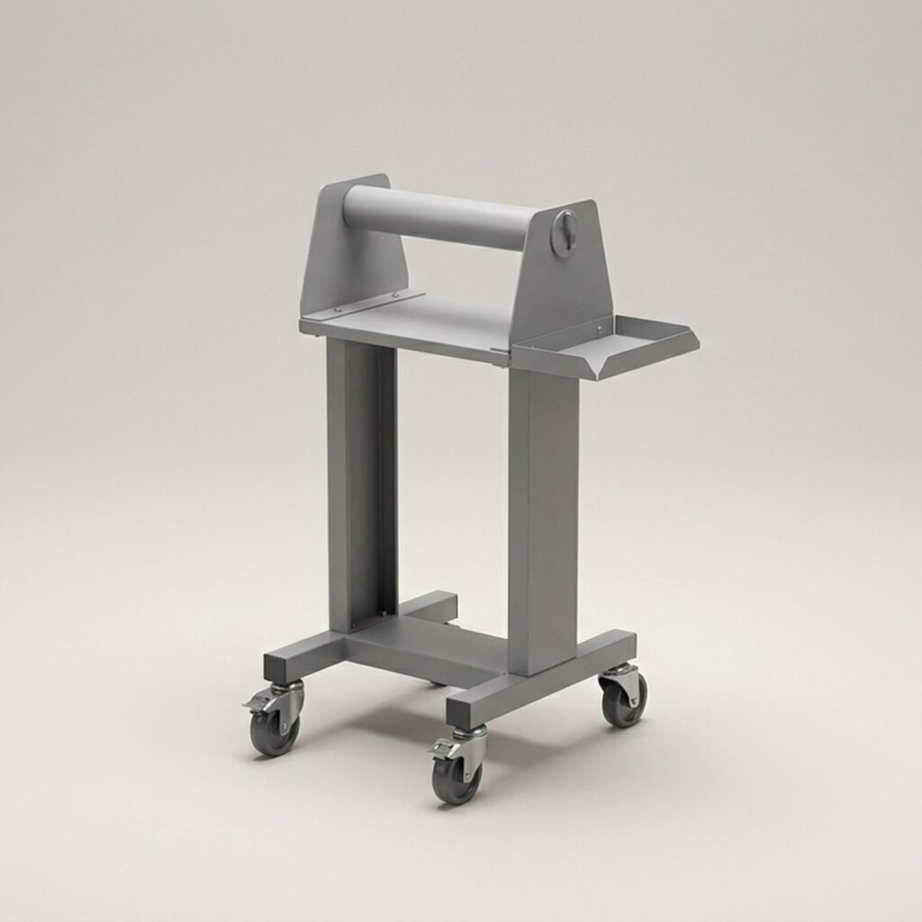 Mobile Label Printer Stand, Adjustable