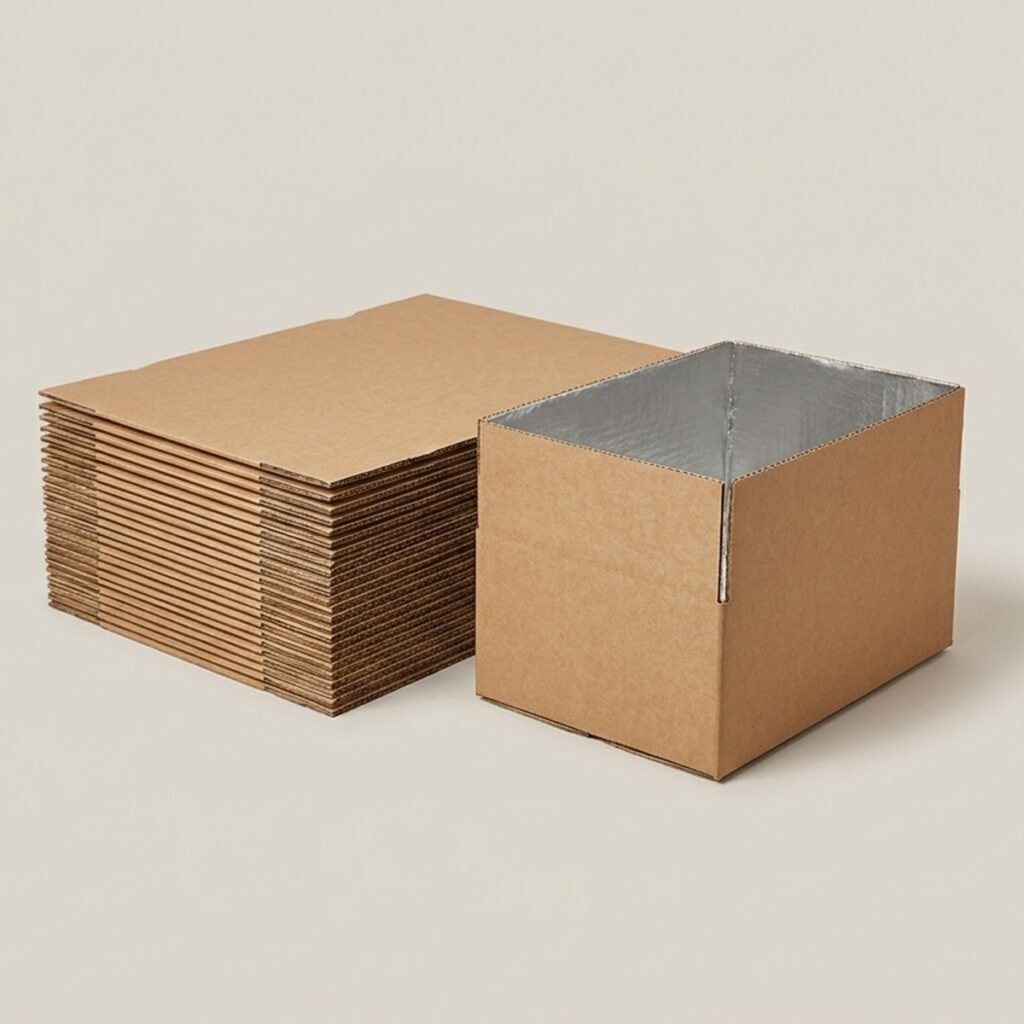 Insulated Carton Liners, 12 x 12 in, 50-Pack