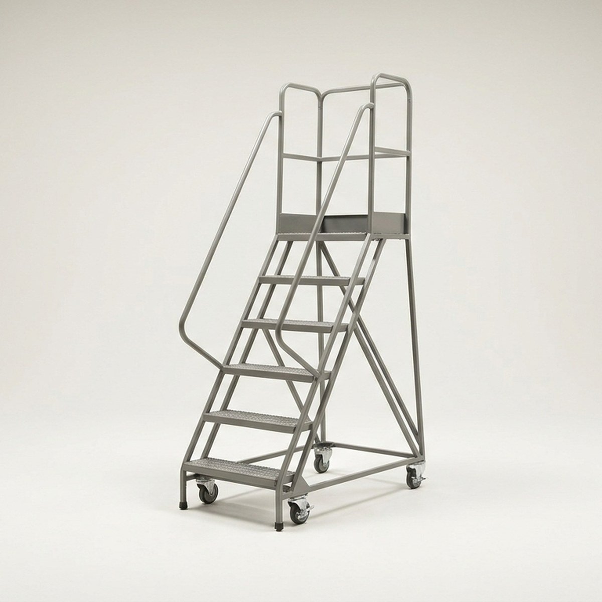 Rolling Warehouse Ladder, 3-Step