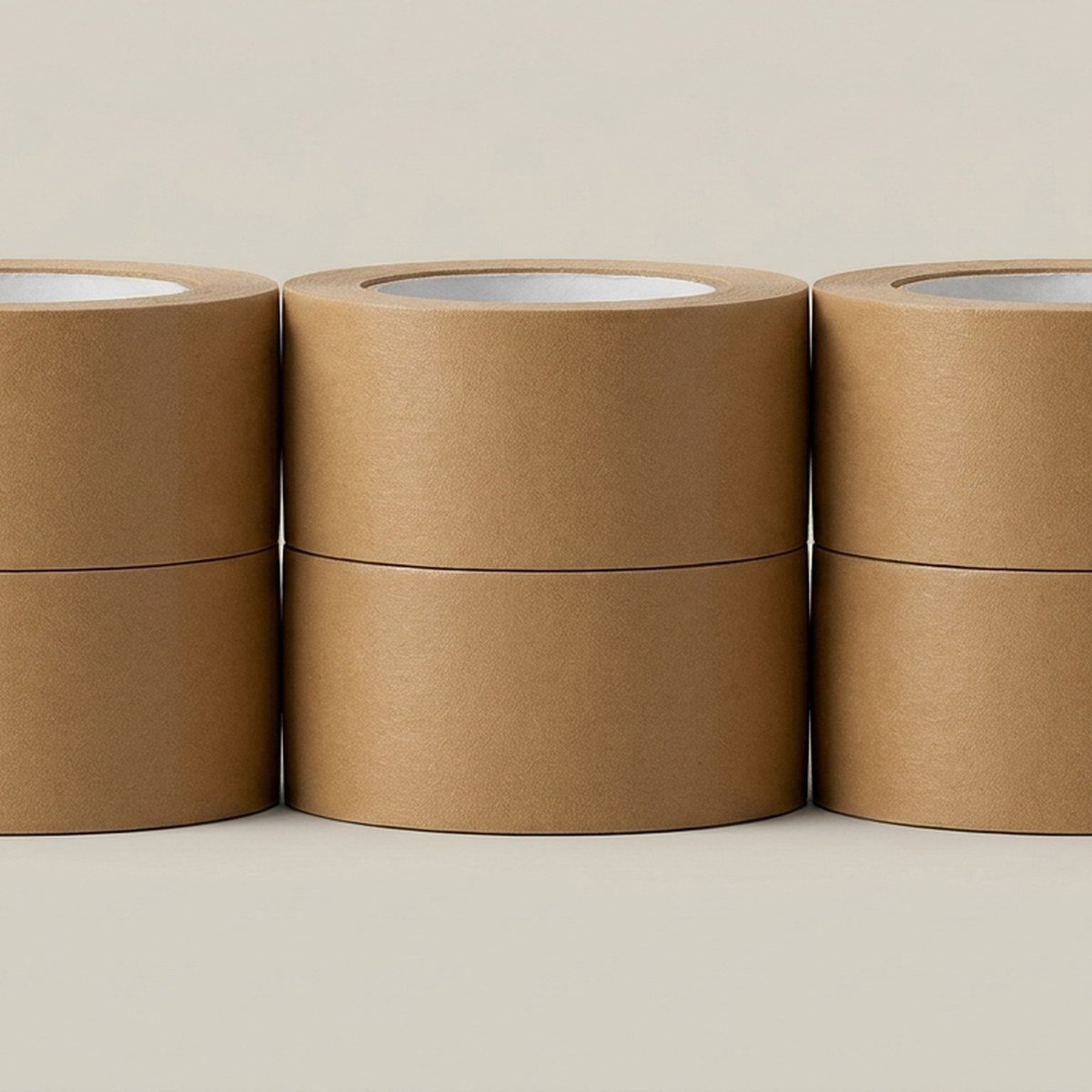 Carton Sealing Tape, 2 in x 55 yd, 6-Roll Pack