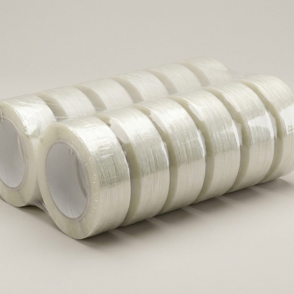 Filament Strapping Tape, 1 in, 12-Roll Pack