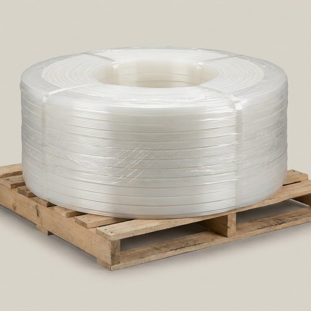 Polypropylene Strapping Coil, 5/8 in x 6000 ft